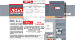 Desktop Screenshot of consorcioiderol.com.br